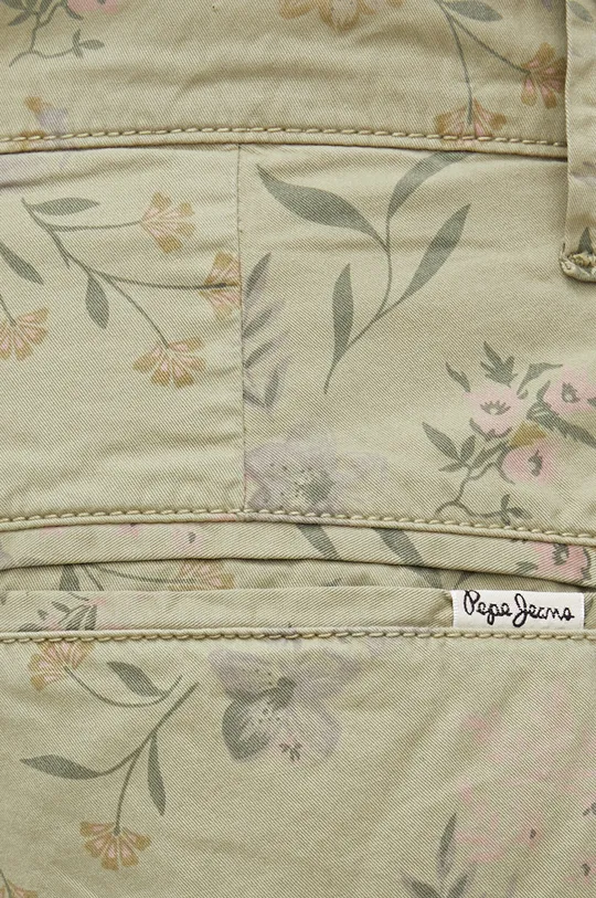 πράσινο Βαμβακερό σορτσάκι Pepe Jeans Mc Queen Short Garden