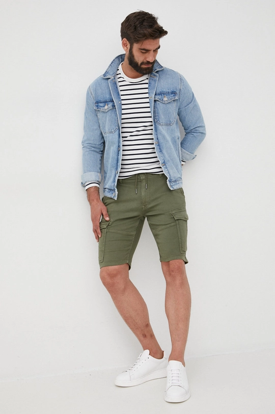 Σορτς Pepe Jeans Jared Short πράσινο