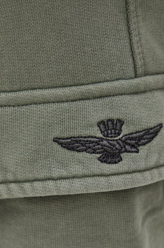 olivna Aeronautica Militare bombažne hlače