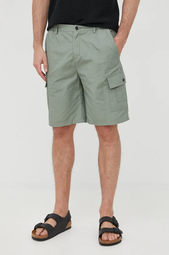 zelena Pamučne kratke hlače Sisley Muški