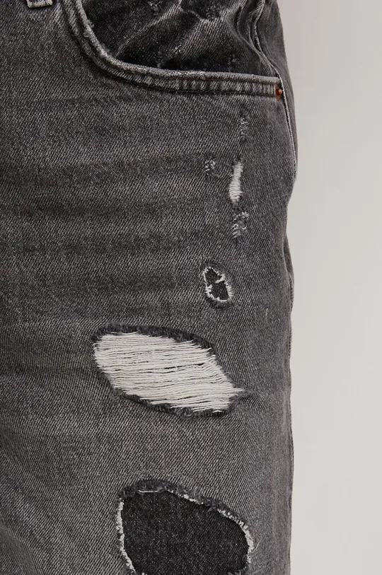 sivá Rifľové krátke nohavice Superdry
