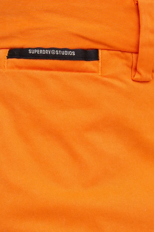 oranžová Šortky Superdry