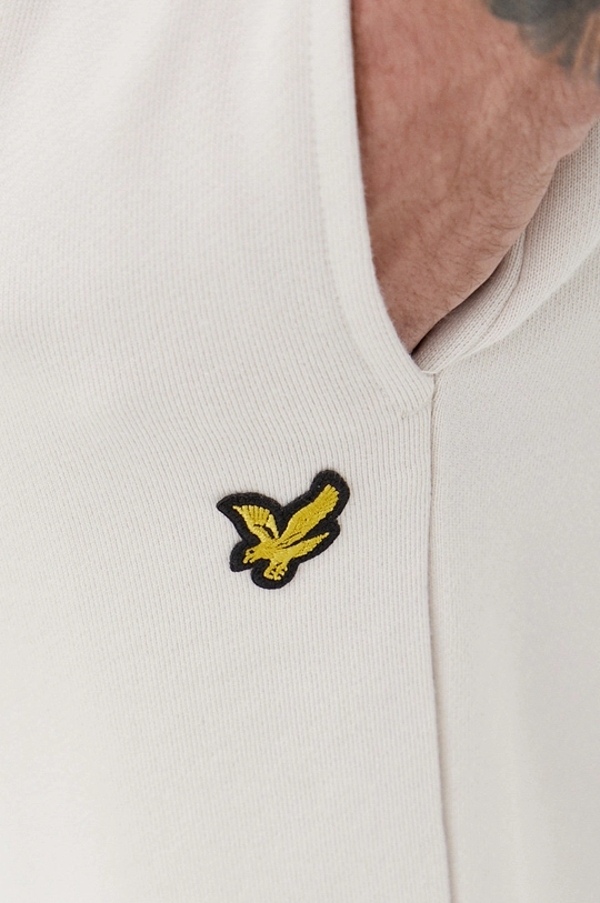 szary Lyle & Scott szorty bawełniane