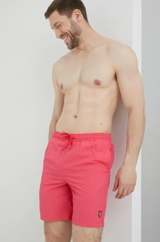 roza Kratke hlače za kupanje Lyle & Scott Muški