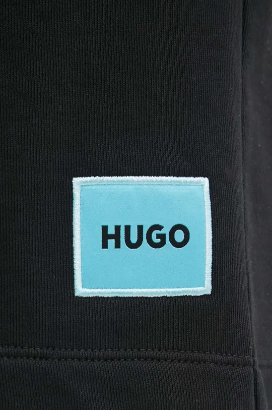 čierna Bavlnené šortky HUGO