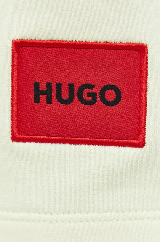 žltá Bavlnené šortky HUGO