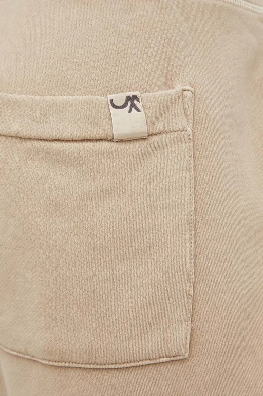 beige United Colors of Benetton pantaloncini in cotone