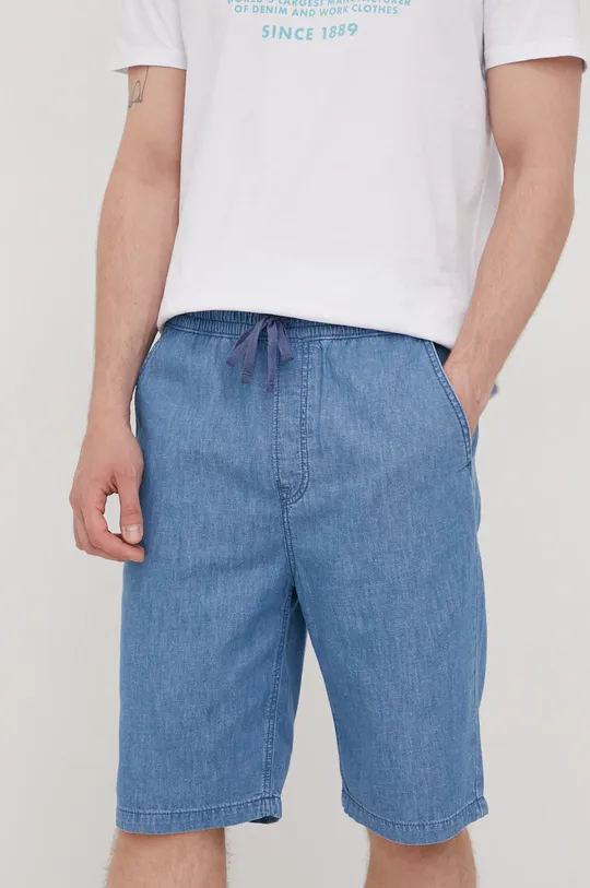 modra Kratke hlače Lee Moški