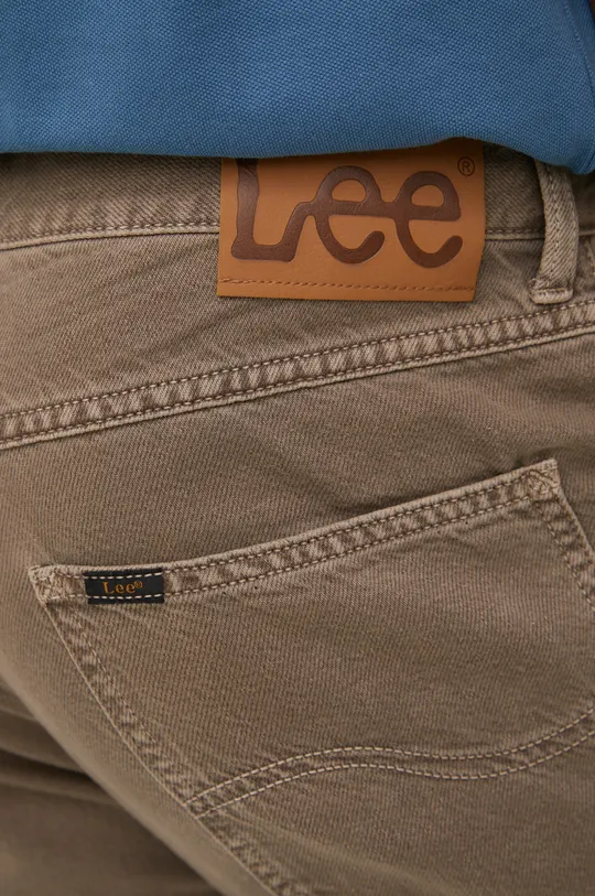 rjava Kratke hlače Lee