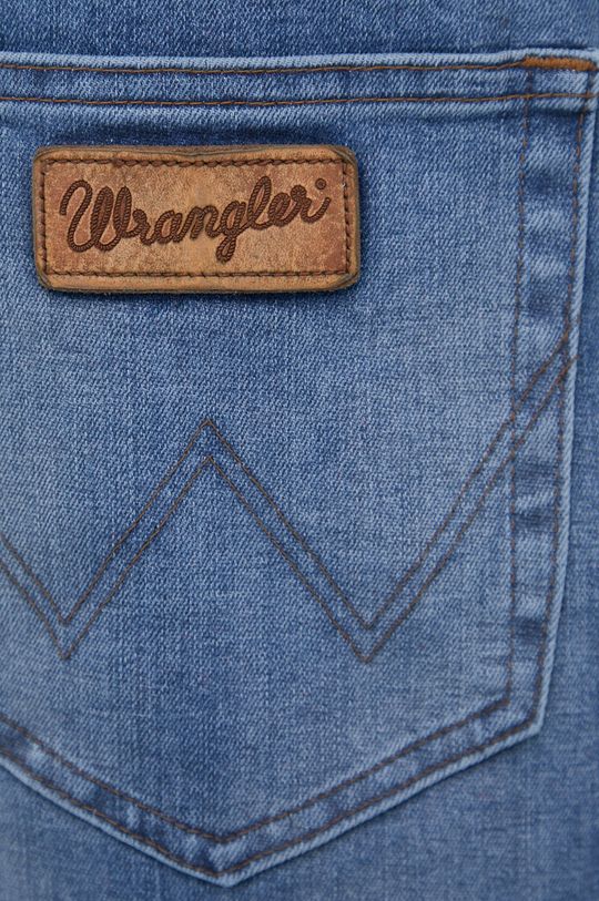 modrá Džínové šortky Wrangler