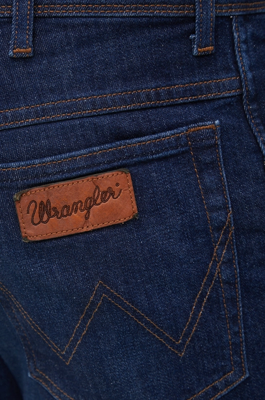 granatowy Wrangler szorty jeansowe