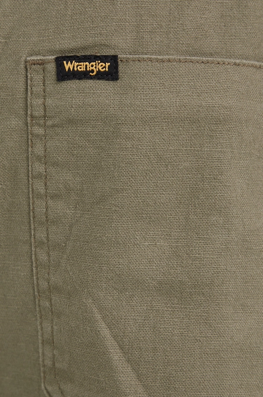 πράσινο Λινό σορτς Wrangler