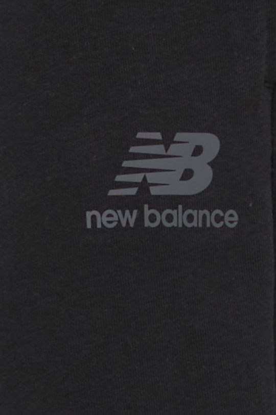 czarny New Balance szorty MS21503BK