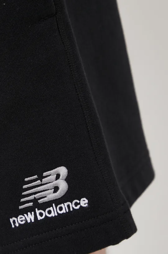 czarny New Balance szorty US21500BK