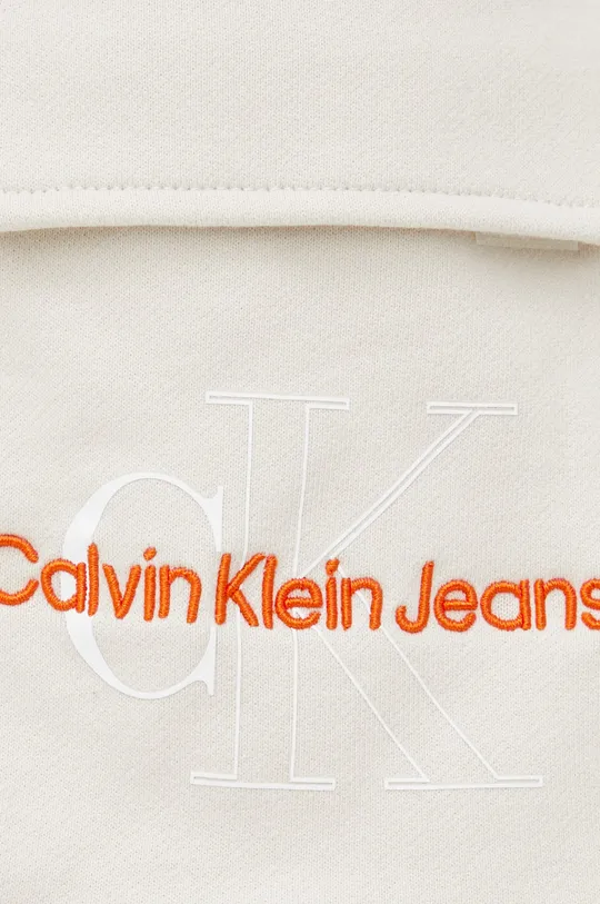 béžová Bavlnené šortky Calvin Klein Jeans