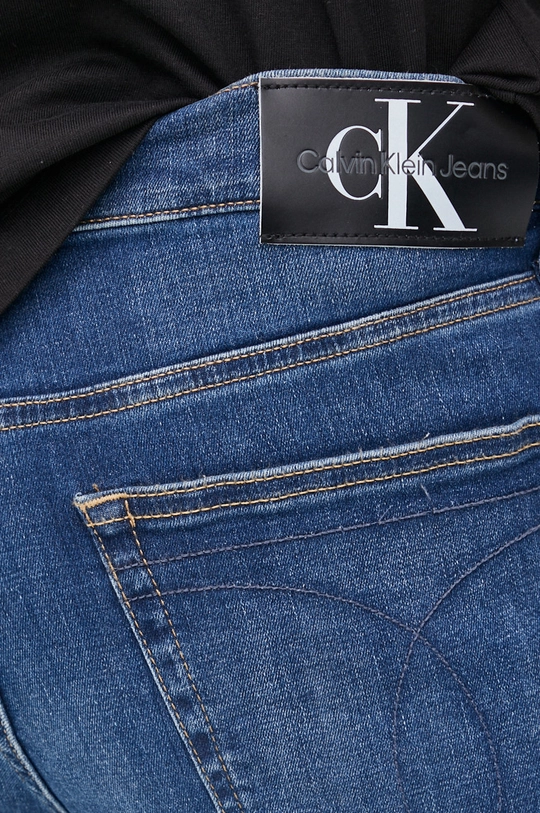 niebieski Calvin Klein Jeans szorty jeansowe J30J320527.PPYY