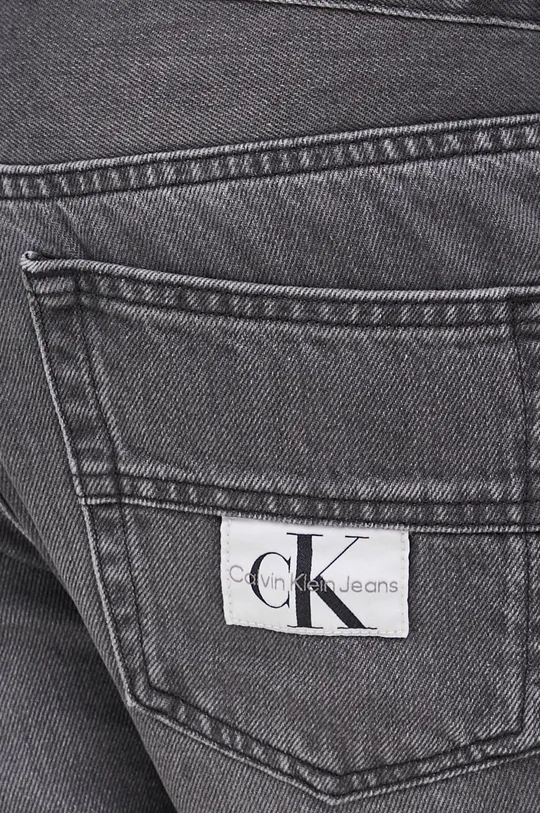 γκρί Τζιν σορτς Calvin Klein Jeans