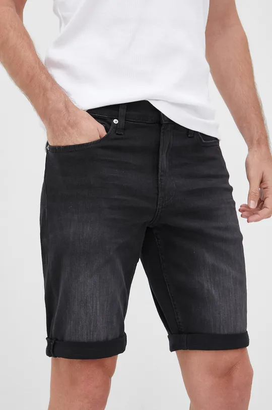 μαύρο Σορτς Calvin Klein Jeans Ανδρικά