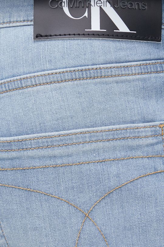 modrá Džínové šortky Calvin Klein Jeans