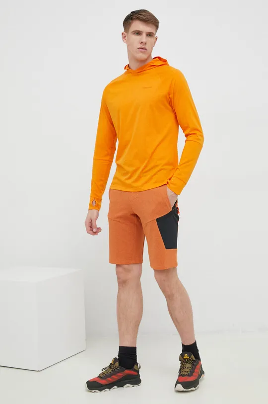 Pohodne kratke hlače Salewa Lavaredo oranžna