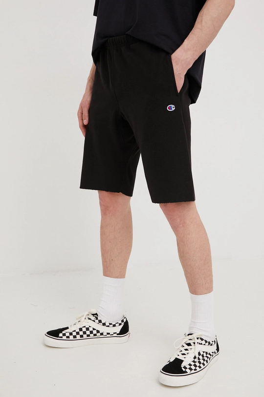 negru Champion pantaloni scurți 217236 De bărbați