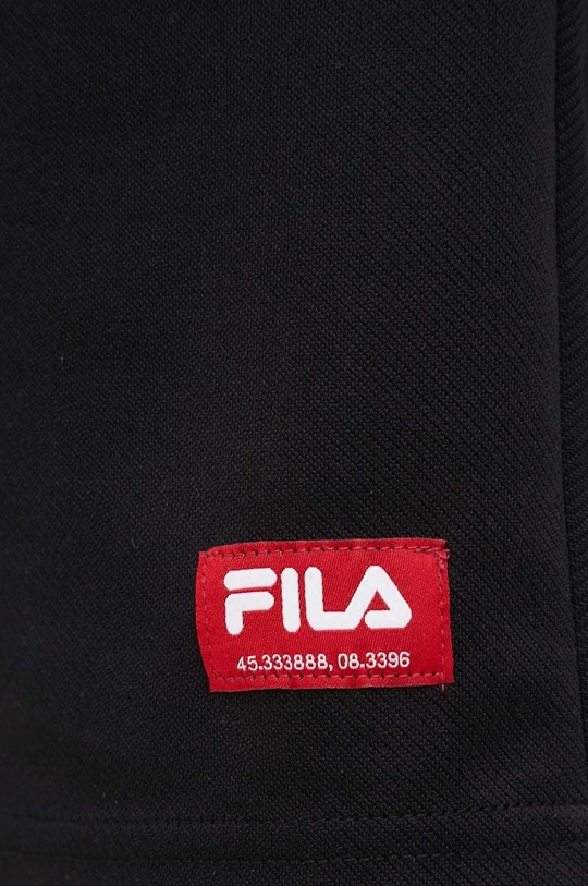 чёрный Шорты Fila