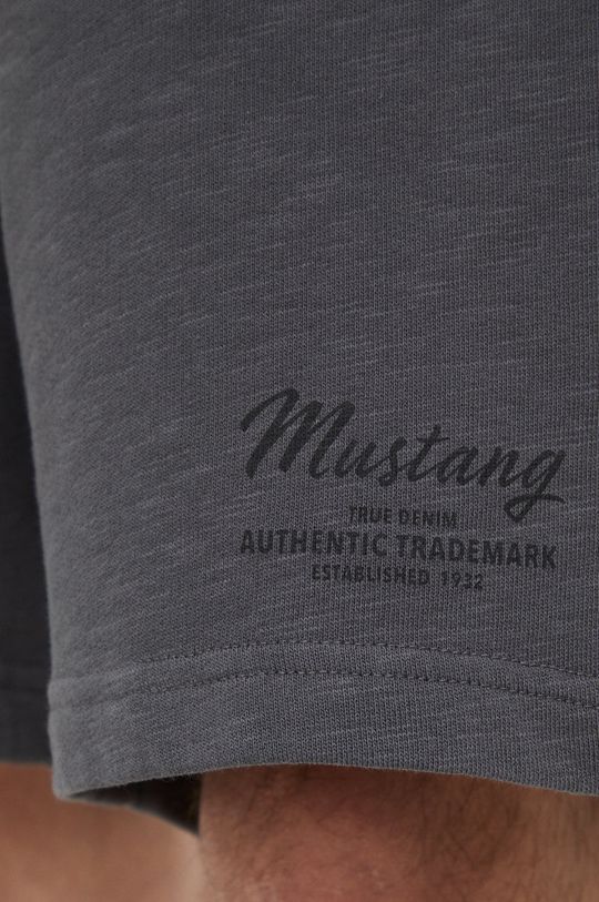 grafitowy Mustang szorty bawełniane Jim Sweat SL Shorts