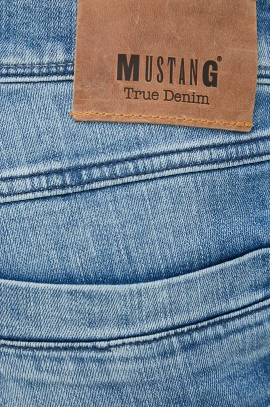 голубой Джинсовые шорты Mustang Washington Shorts
