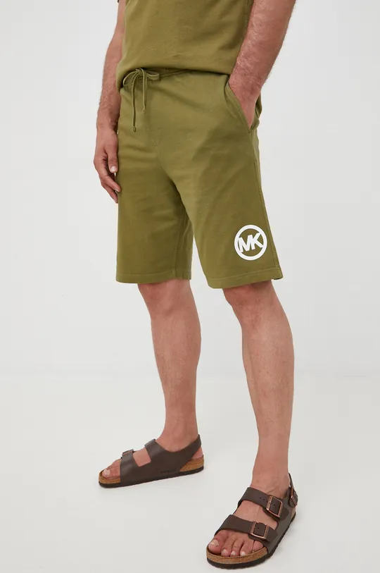 zelena Pamučne kratke hlače Michael Kors Muški