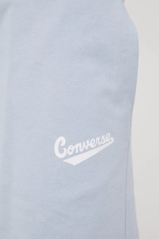modrá Bavlnené šortky Converse