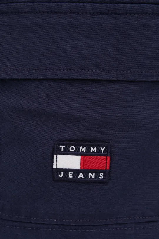 тёмно-синий Шорты с примесью льна Tommy Jeans