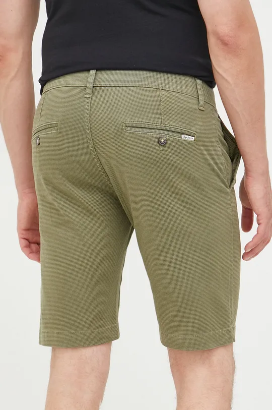Kratke hlače Pepe Jeans  Glavni material: 98% Bombaž, 2% Elastan Podloga žepa: 100% Bombaž