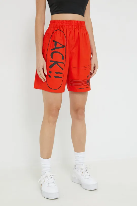 Converse cotton shorts red