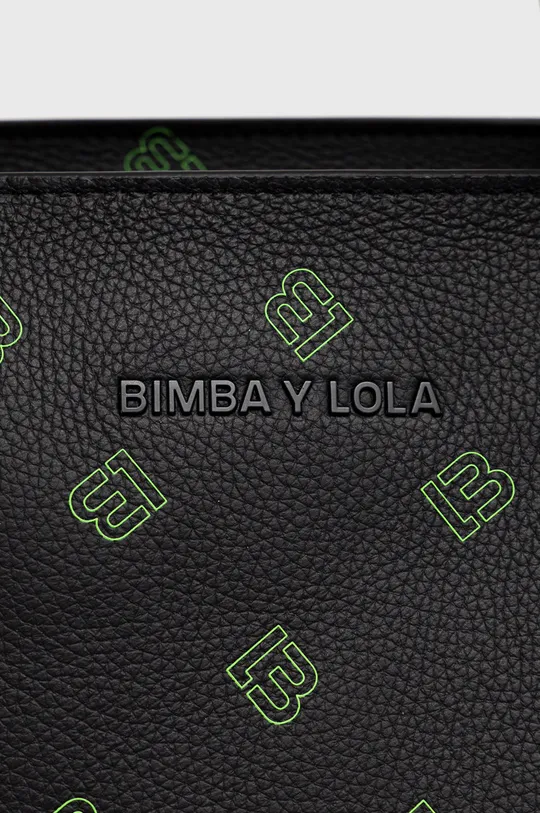 Δερμάτινη τσάντα Bimba Y Lola μαύρο