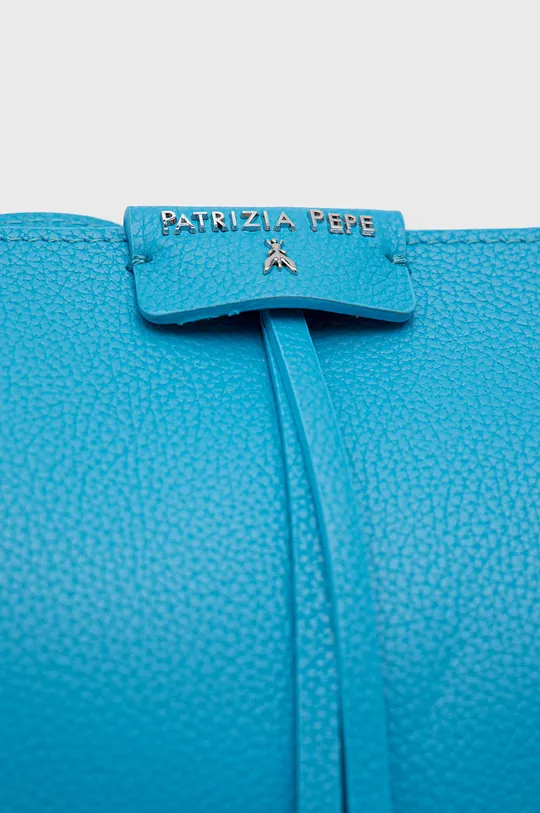 Patrizia Pepe - Δερμάτινη τσάντα μπλε