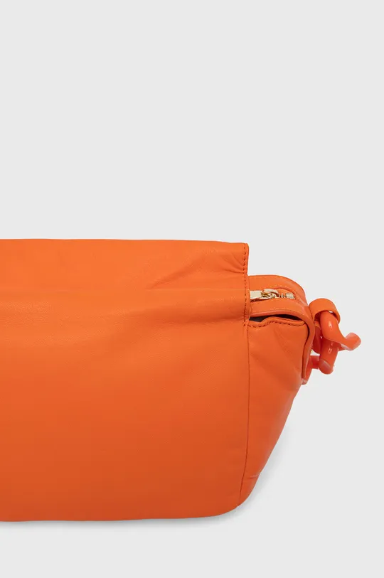 oranžna Patrizia Pepe usnjena torbica
