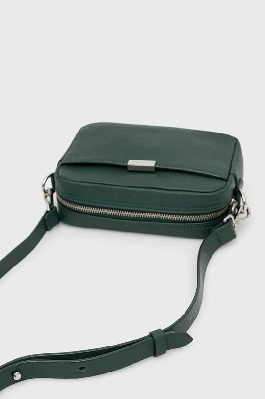 Δερμάτινη τσάντα Levi's πράσινο