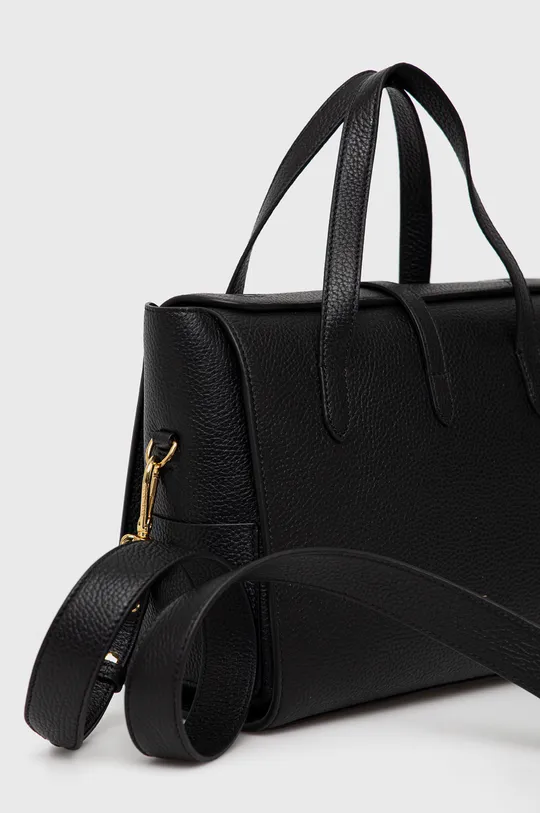 Coccinelle bőr táska Cosima fekete