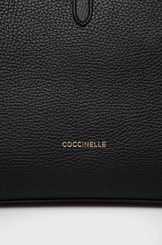 чорний Шкіряна сумочка Coccinelle Cosima