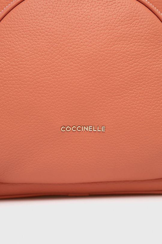 Kožený batoh Coccinelle růžová