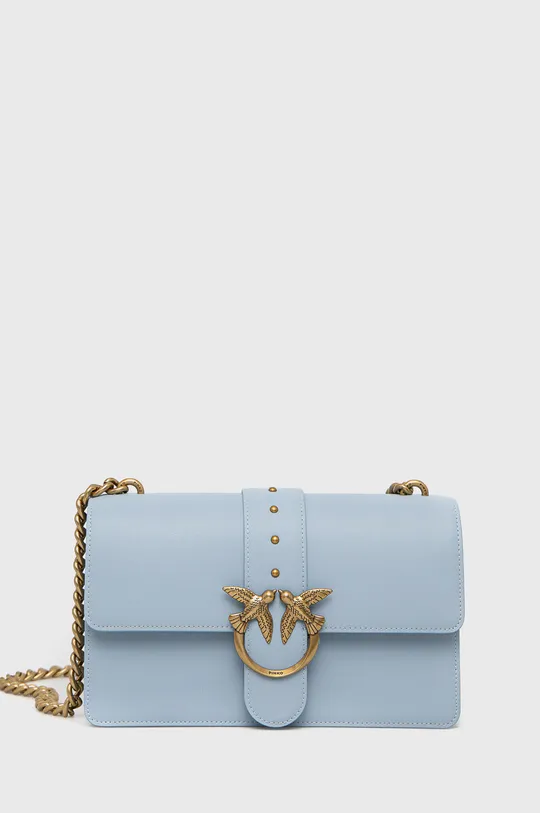 plava Kožna torbica Pinko Ženski