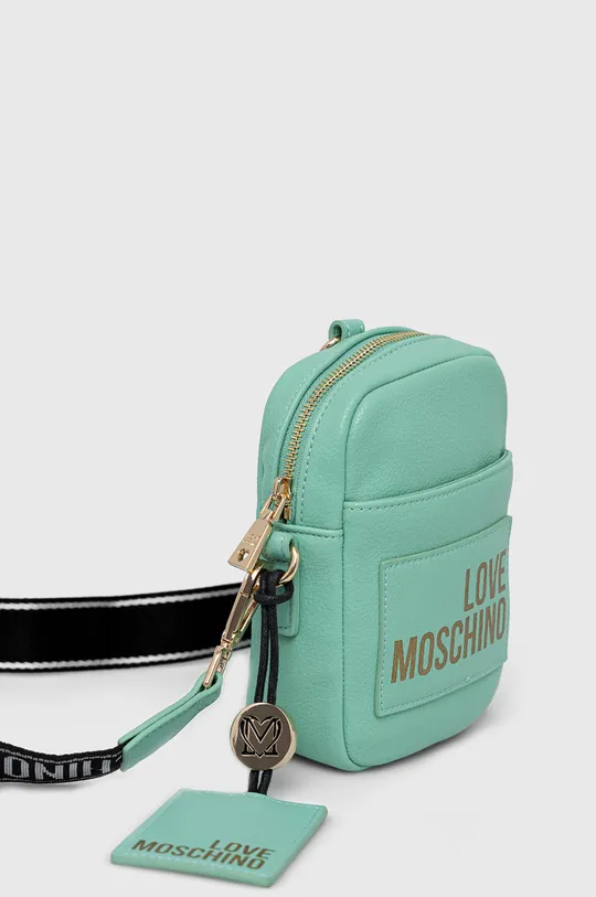 Love Moschino táska türkiz