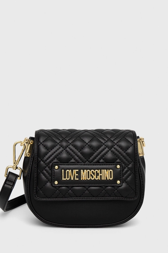 czarny Love Moschino torebka Damski