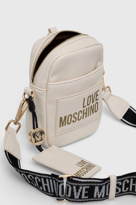 béžová Malá taška Love Moschino