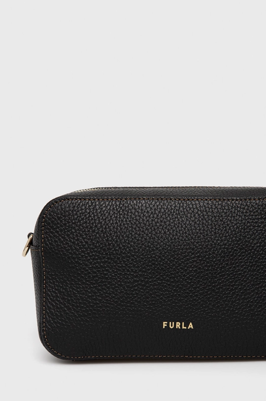 Kožená kabelka Furla  Podšívka: 100% Polyester Základná látka: 100% Prírodná koža