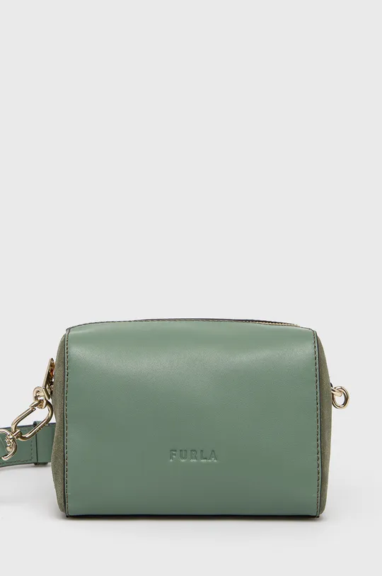 πράσινο Δερμάτινη τσάντα Furla Γυναικεία
