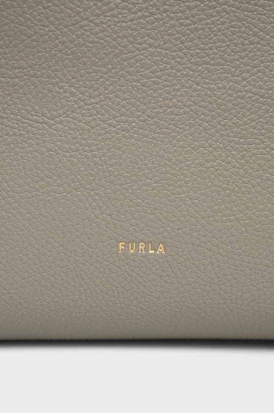 γκρί Δερμάτινη τσάντα Furla