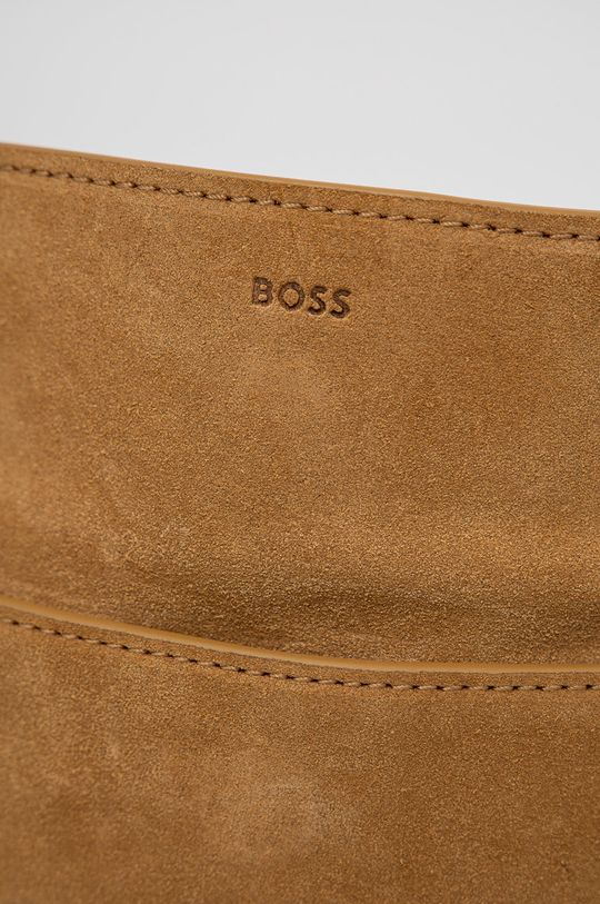 Semišová kabelka BOSS  Podšívka: 100% Polyester Hlavní materiál: 100% Semišová kůže Jiné materiály: 100% Přírodní kůže