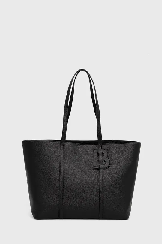 μαύρο Δερμάτινη τσάντα BOSS Γυναικεία