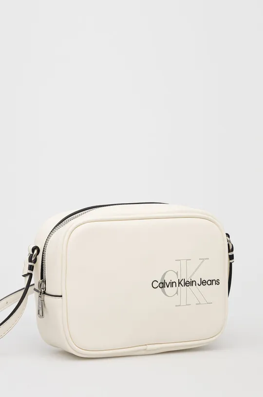 Τσάντα Calvin Klein Jeans λευκό